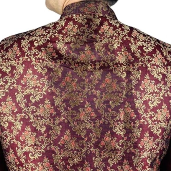 Men's Suit Vest - Luxury Embroidered - Picture 3 of 7